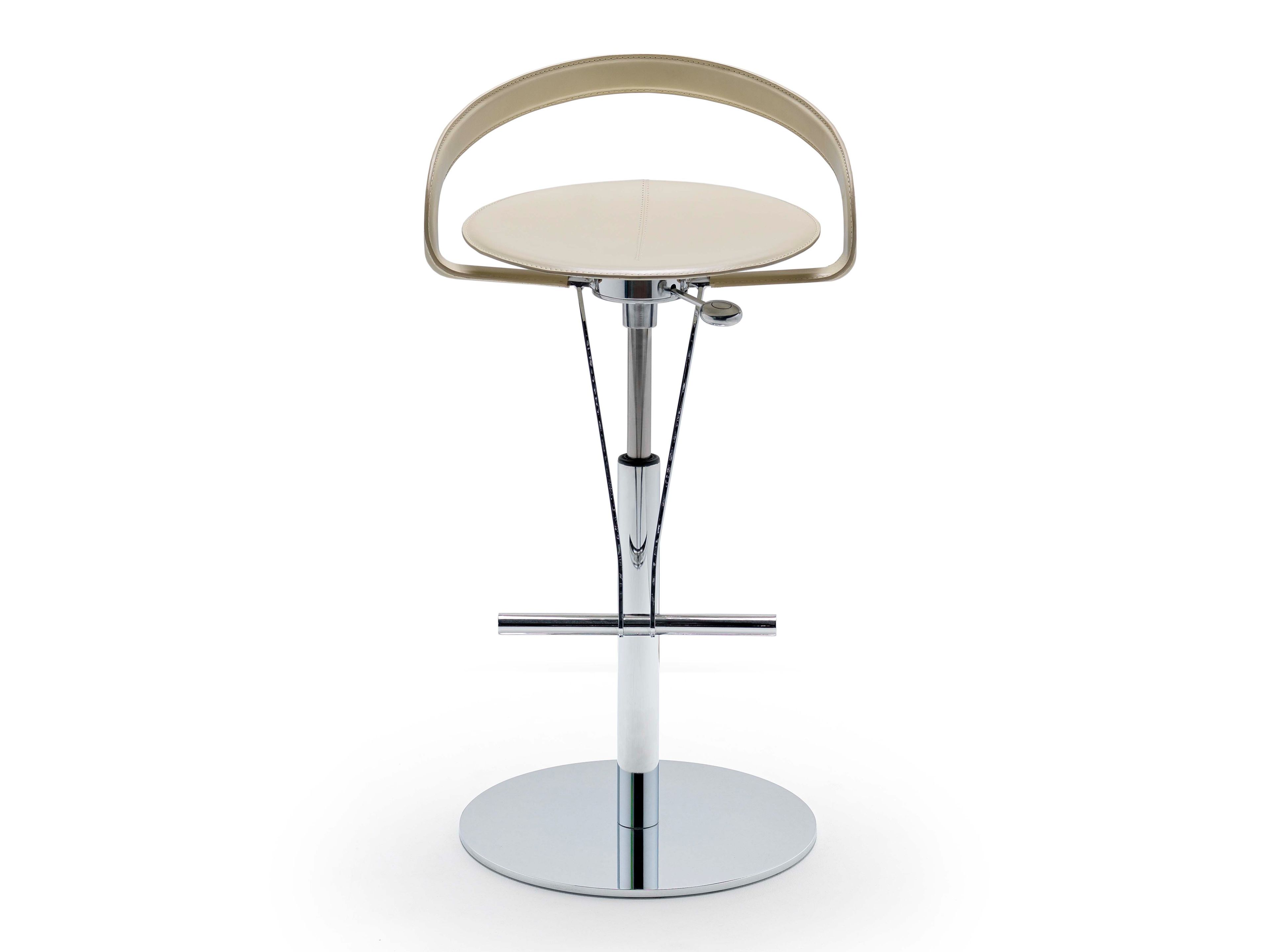 Кожаный поворотный стул Fasem CAYMAN BAR ARCH-00112456 - Вид №18