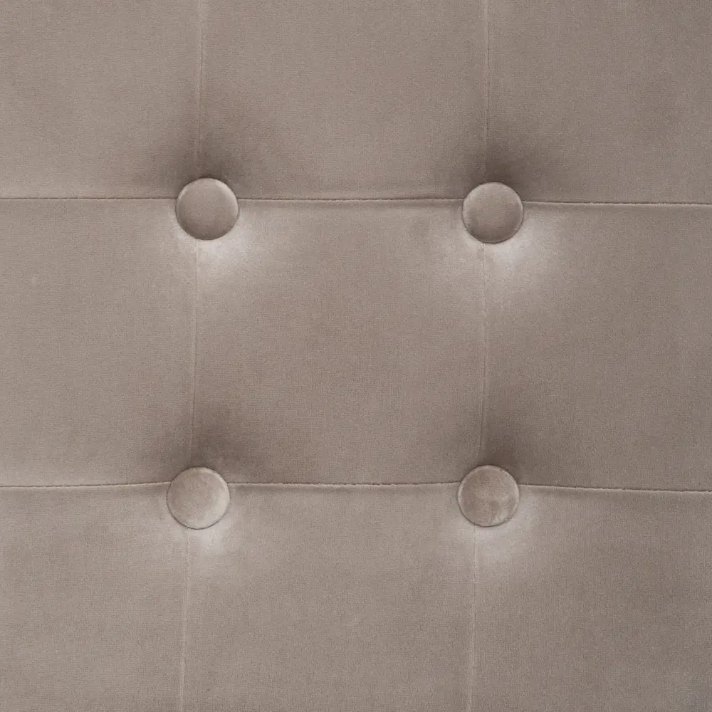 Табурет Atmosphera 35x35 см с обивкой цвет коричневый STLM-2151758 - Вид №2