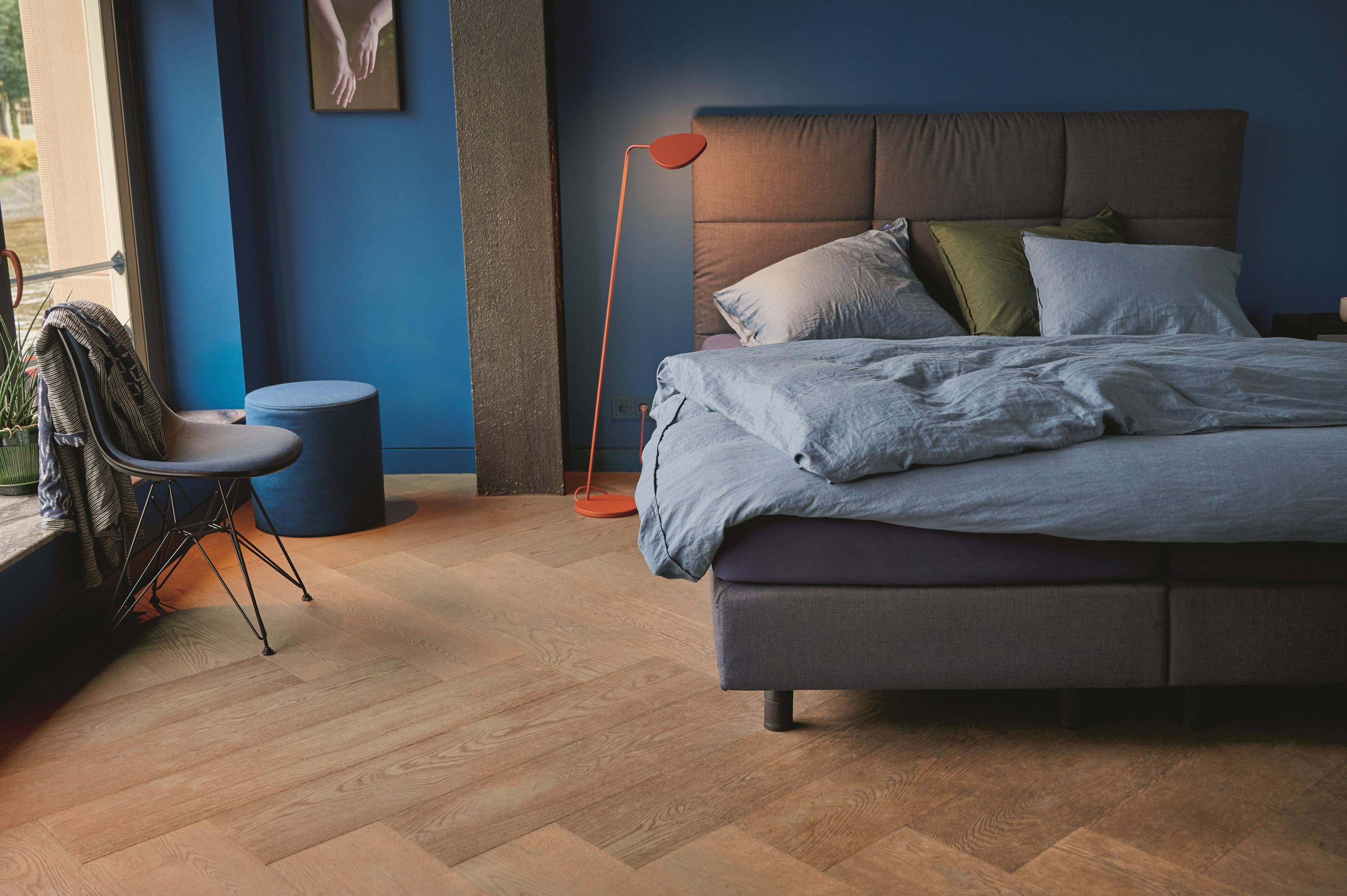 Тканевая кровать с мягким изголовьем Auping Оригинал ARCH-00056211 - Вид №5