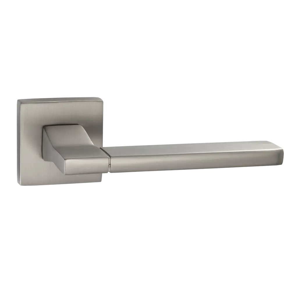 Дверные ручки Тирамису INAL 524-03 MSN, без запирания, цвет супер матовый никель PUERTO STLM-2069984
