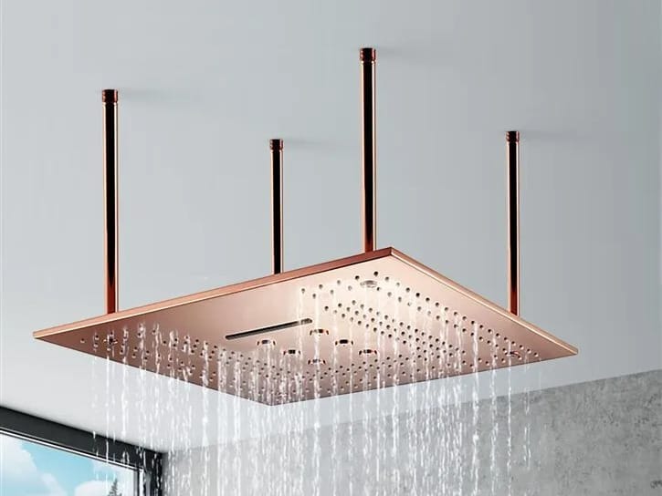 Светодиодная потолочная душевая головка из нержавеющей стали Fontana Showers Luxe Fontaine ARCH-00056169