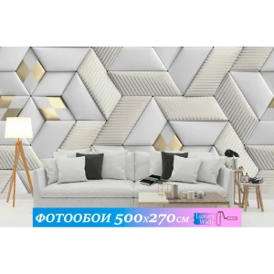 91349330 Фотообои флизелиновые Luxury walls 500x270 см Геометрия AM28705 91349330 Фотообои флизелиновые Luxury walls 500x270 см Геометрия AM28705