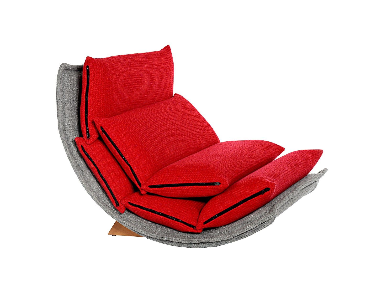 Кресло-качалка из ткани Sedes Regia Ops! ARCH-00006517 - Вид №2