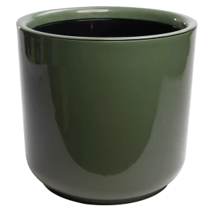 Кашпо Evergreen Design Дельта 28x30x30 см v17.3 л пластик нефрит
