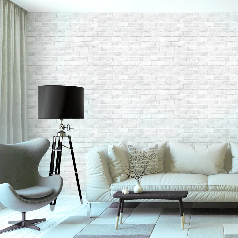 АРТЕКС Барнхаус - флизелиновые обои белые 1.06 м 89080732 STLM-1491653 - Вид №3