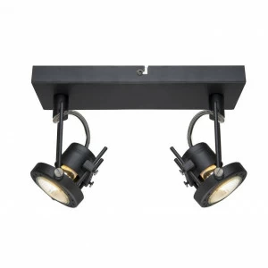 Спот потолочный галогеновый черный Costruttore A4300AP-2BK ARTE LAMP COSTRUTTORE BLACK 00-3926420 Черный