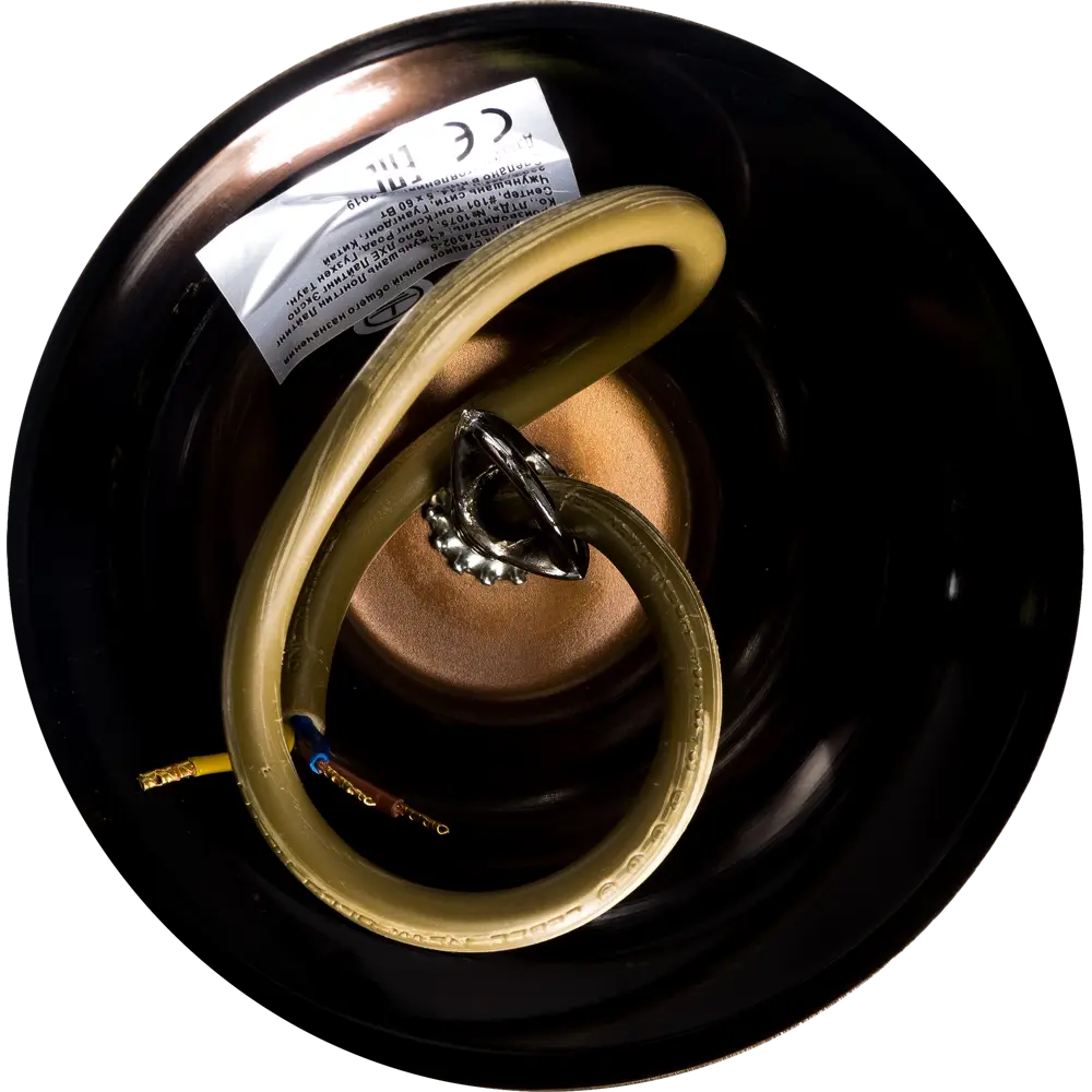 Люстра Буржуа 3xE27x60 Вт, металл/стекло, цвет бронза/белый WINK STLM-2061820 - Вид №7