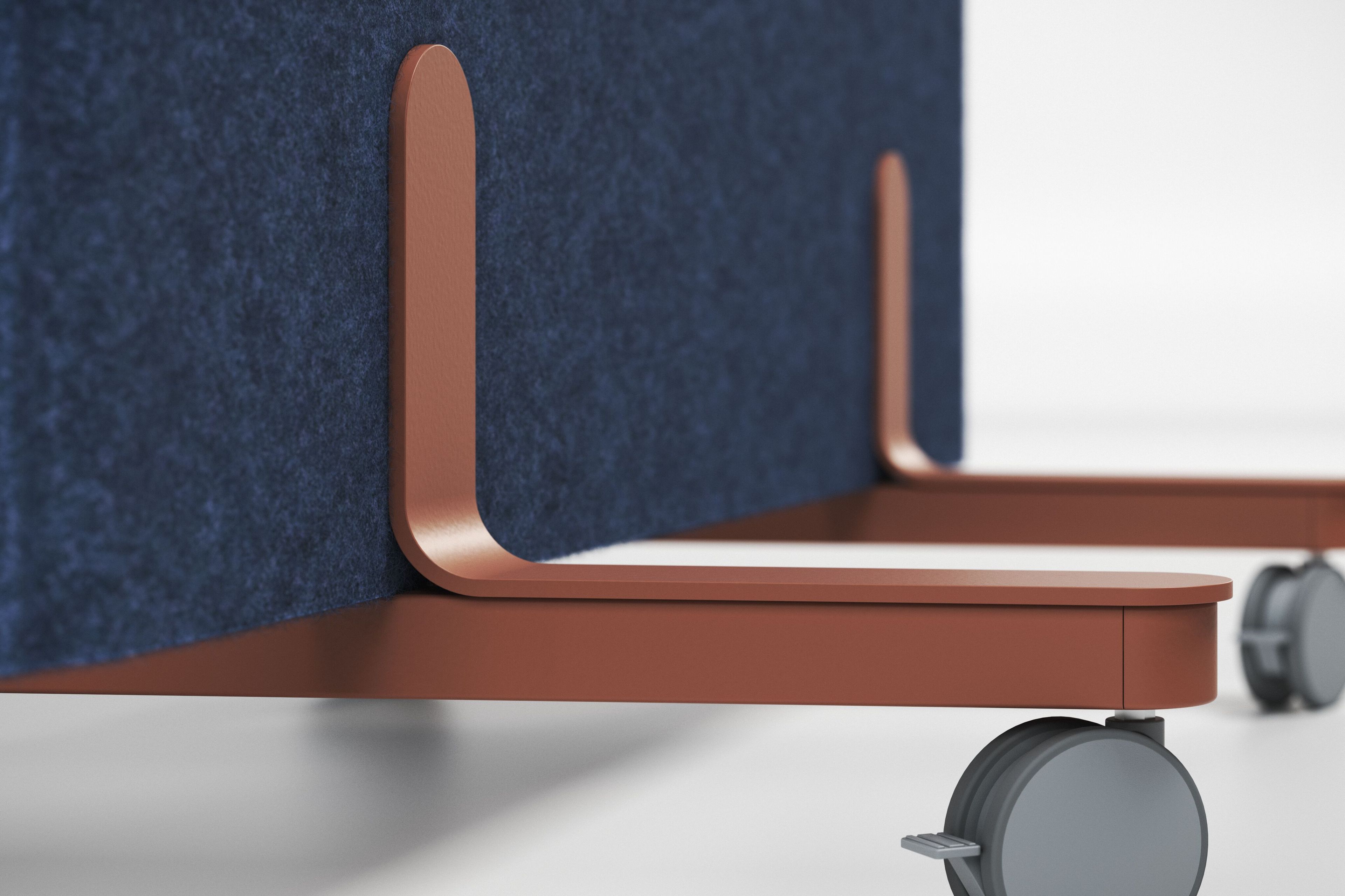 Звукопоглощающая офисная перегородка отдельно стоящая ткань Haworth Collaborate ARCH-00108321 - Вид №1