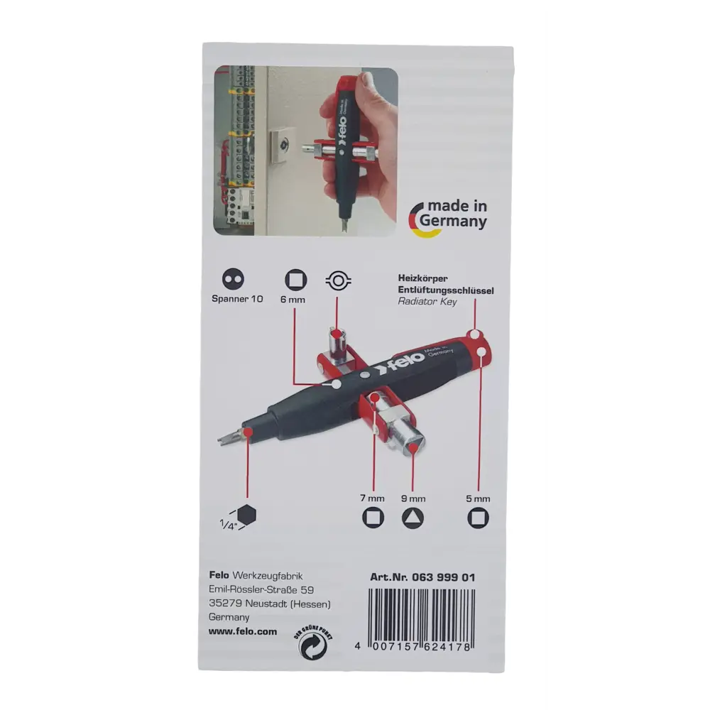 Ключ для ящиков универсальный Felo 06399901 STLM-2194171 - Вид №7