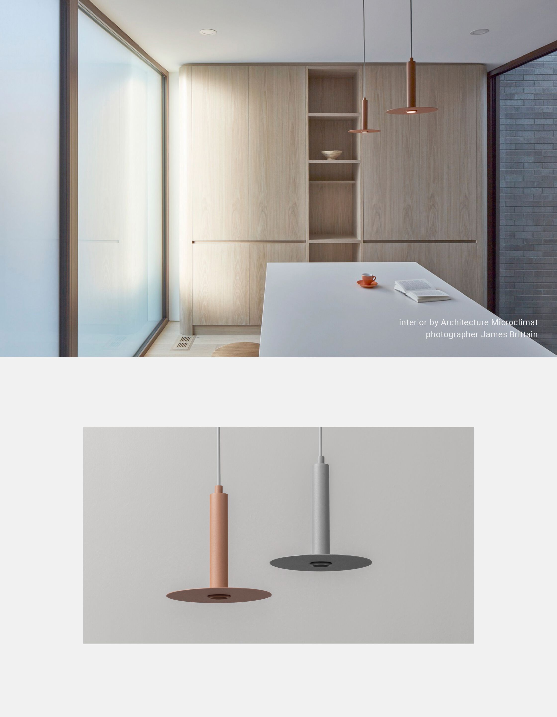 Порошковое покрытие стальной подвесной светильник +kouple PLATE SPOT ARCH-00068402 - Вид №5