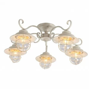 Потолочная люстра Arte Lamp 6 A4579PL-5WG ARTE LAMP ДИЗАЙНЕРСКИЕ 058511 Белый