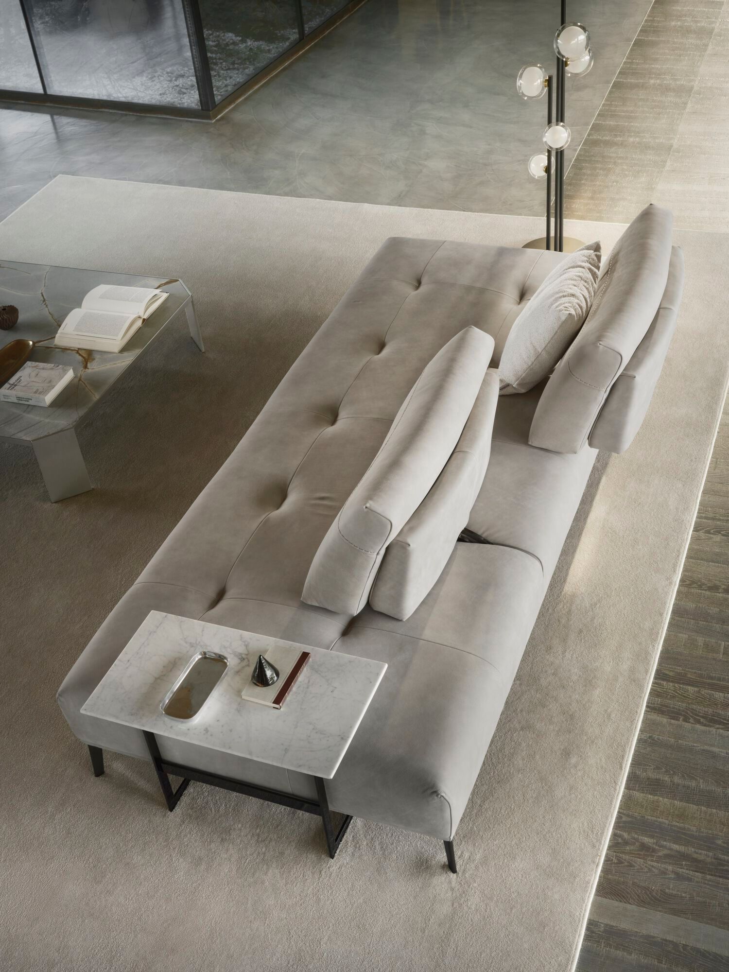 Кожаный модульный диван NICOLINE EGEO ARCH-00092494 - Вид №7