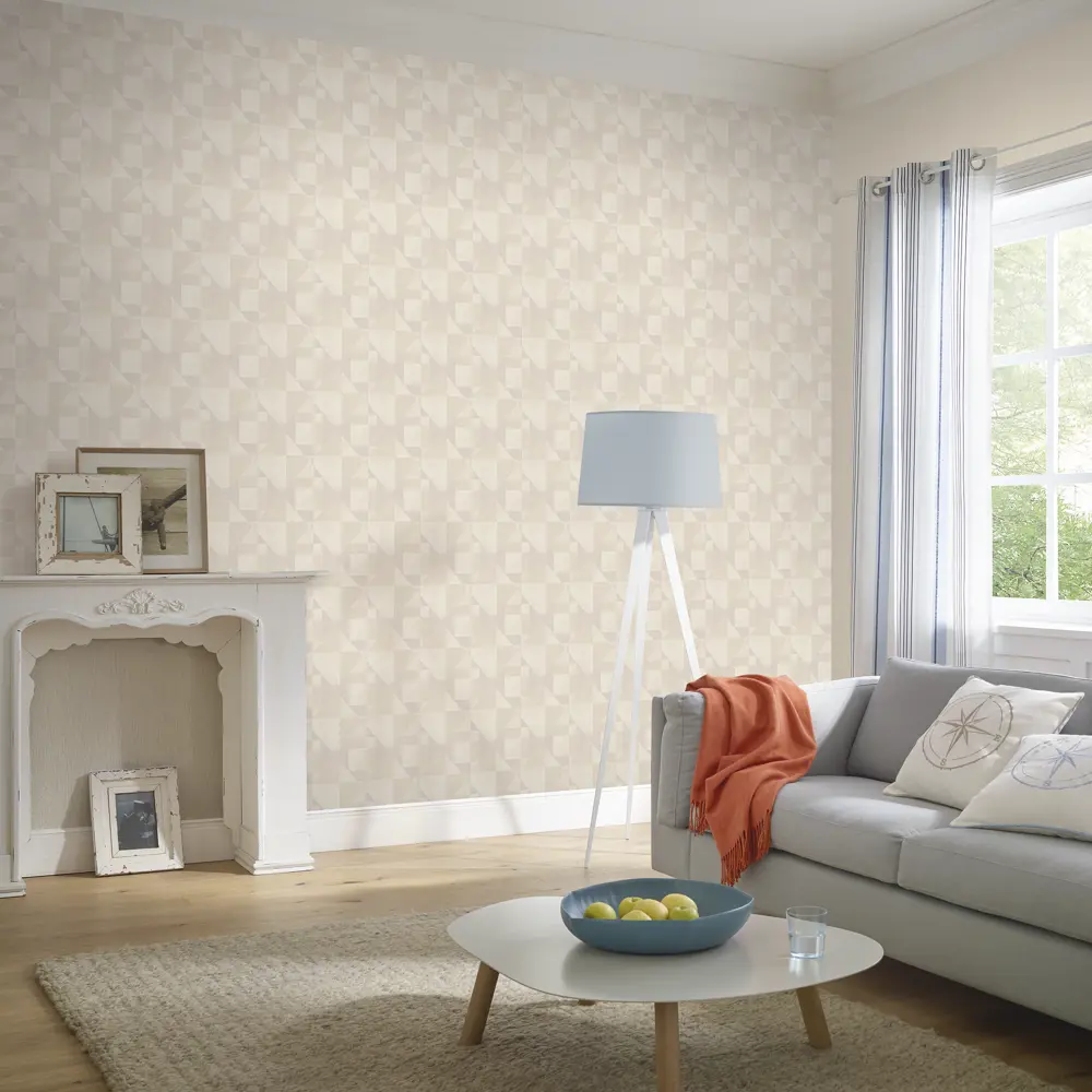 Обои флизелиновые Inspire Anna бежевые 1.06 м 968705 STLM-2111486 - Вид №3