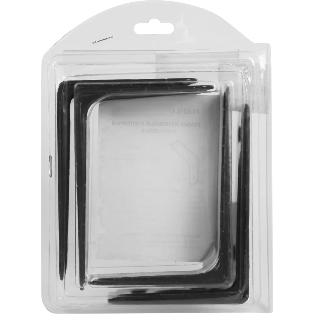 Уголок мебельный усиленный 115х80х40 мм цвет коричневый 4 шт Santreyd STLM-2017493 - Вид №1