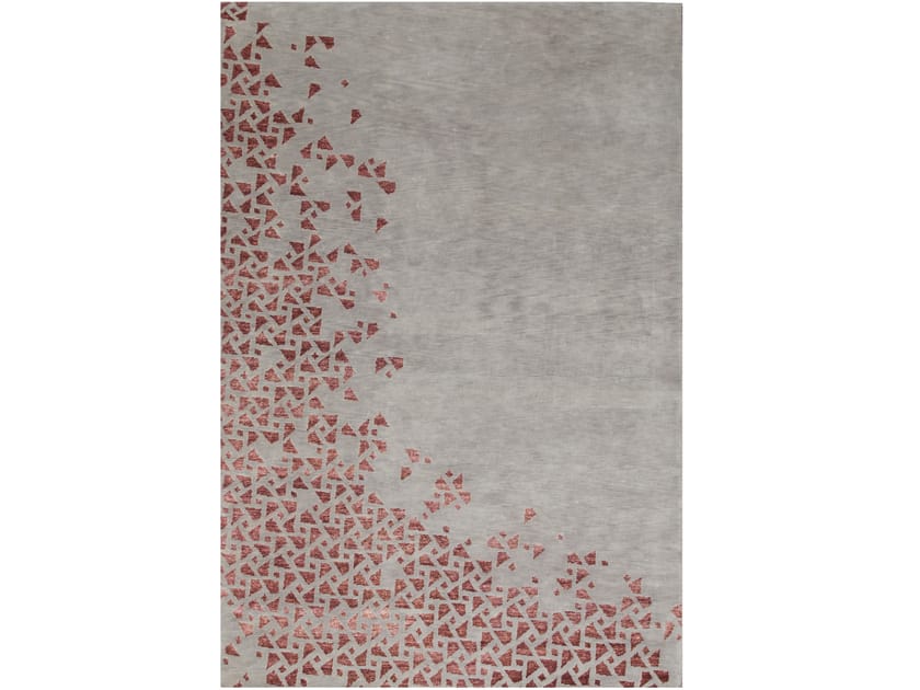 Прямоугольный ковер ручной работы из бамбукового волокна Sirecom Tappeti ARCH-00082979