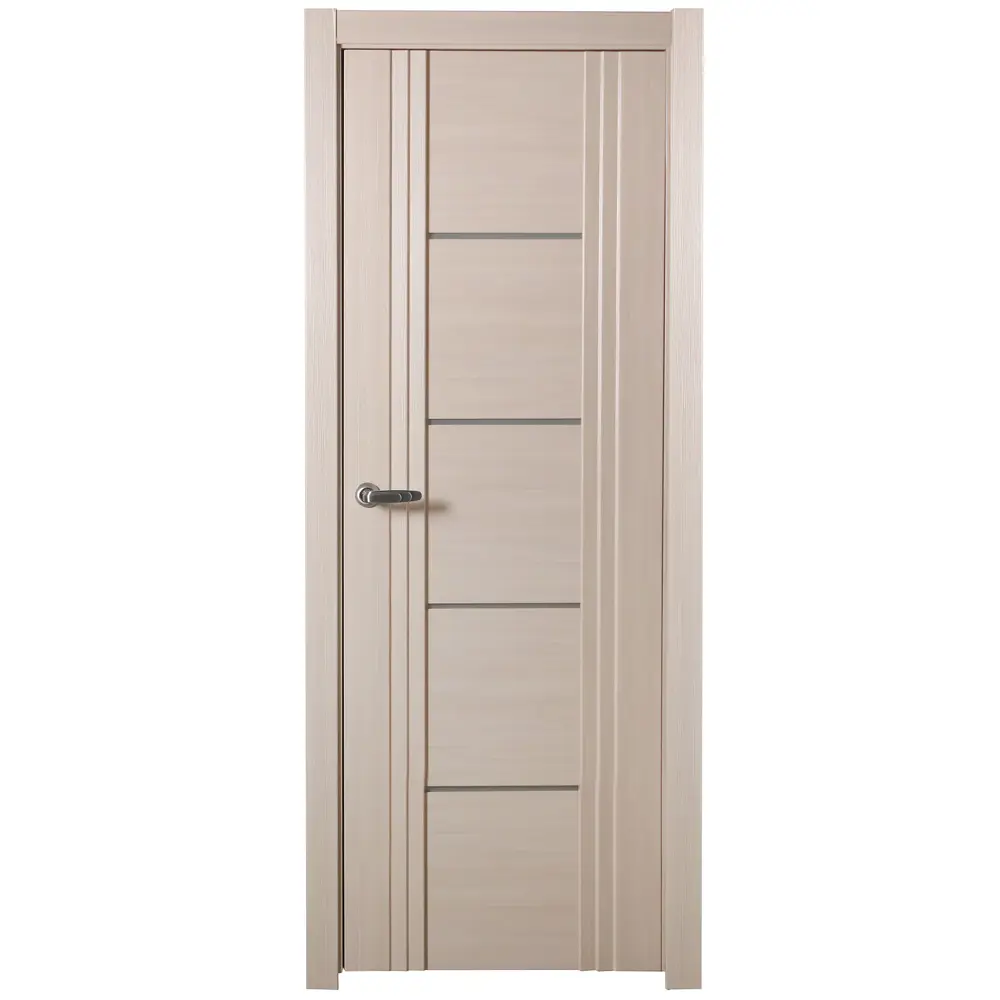 Дверь межкомнатная Селект глухая ПВХ цвет эшвуд 60x200 см (с замком) BELWOODDOORS STLM-2048029 - Вид №1