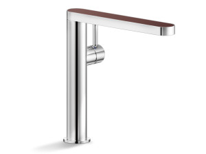 Смеситель для кухни из хромированной латуни