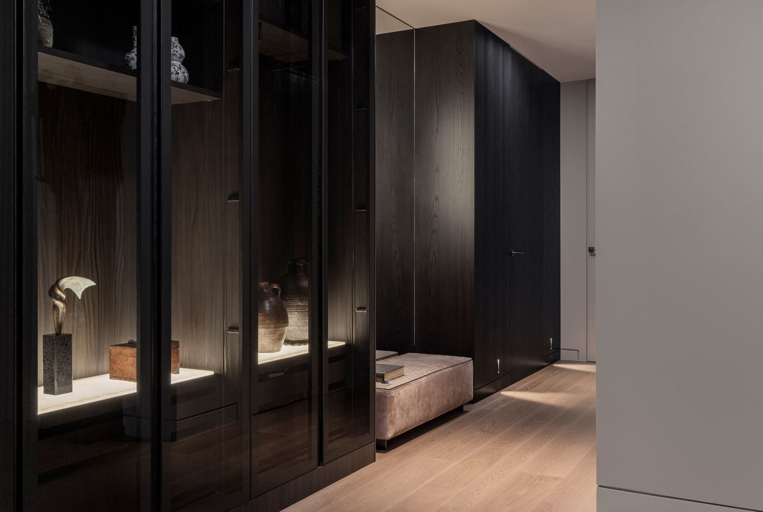 Модульная гардеробная со встроенным освещением Kolenik ARCH-00145420 - Вид №10