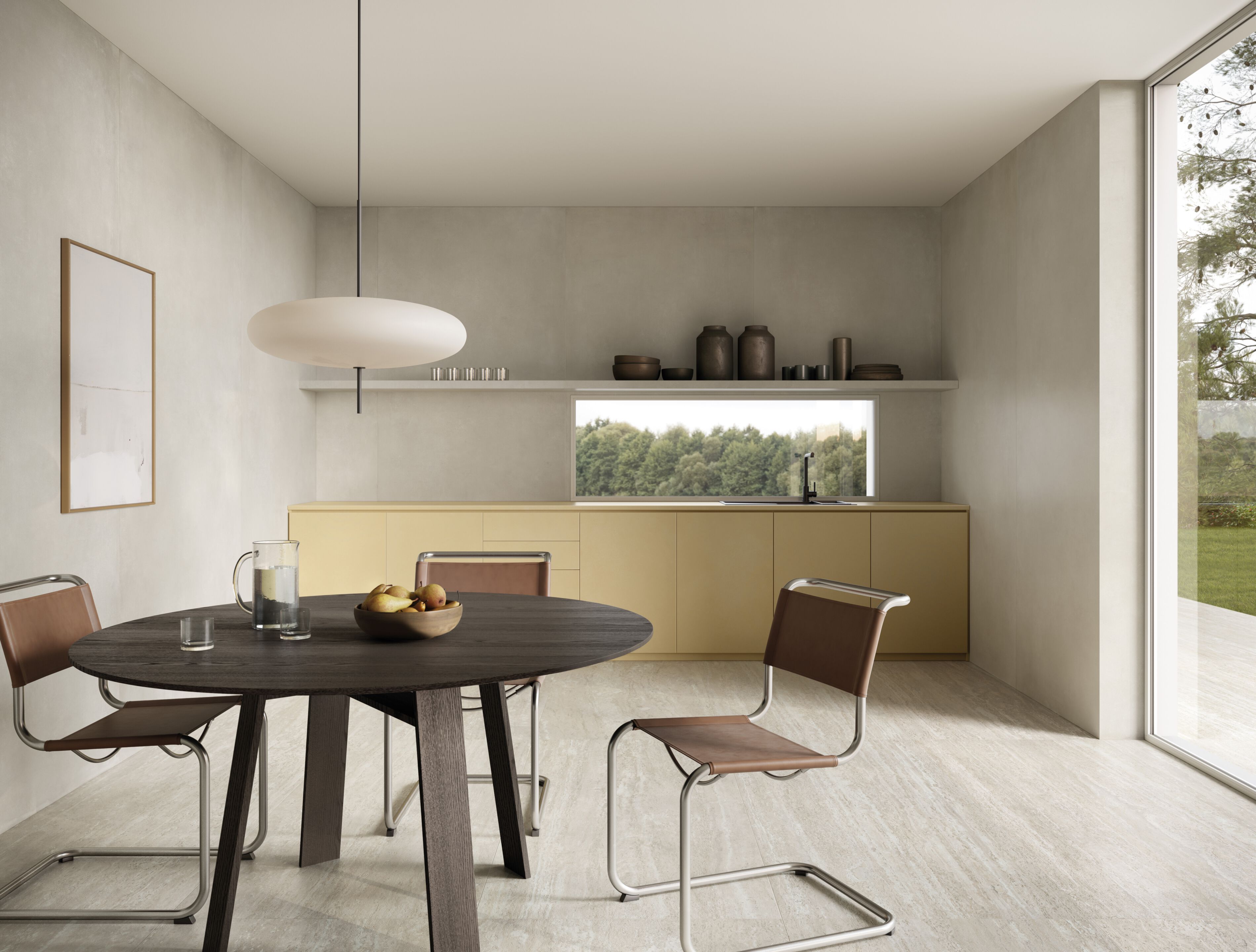 Напольное / керамогранит с эффектом травертина Italgraniti травертины ARCH-00056109 - Вид №1