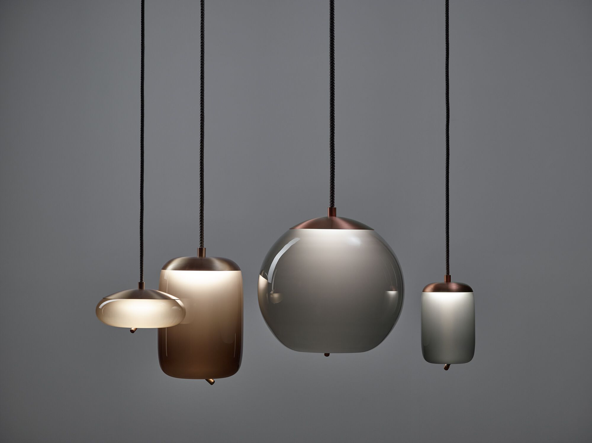 Выдувное стекло светодиодный подвесной светильник BROKIS Узел ARCH-00114866 - Вид №20