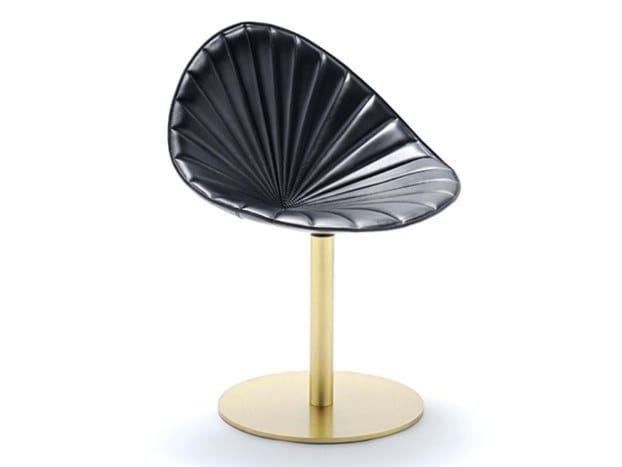 Кожаный спиц поворотный стул Fasem Fiorile ARCH-00094773 - Вид №2