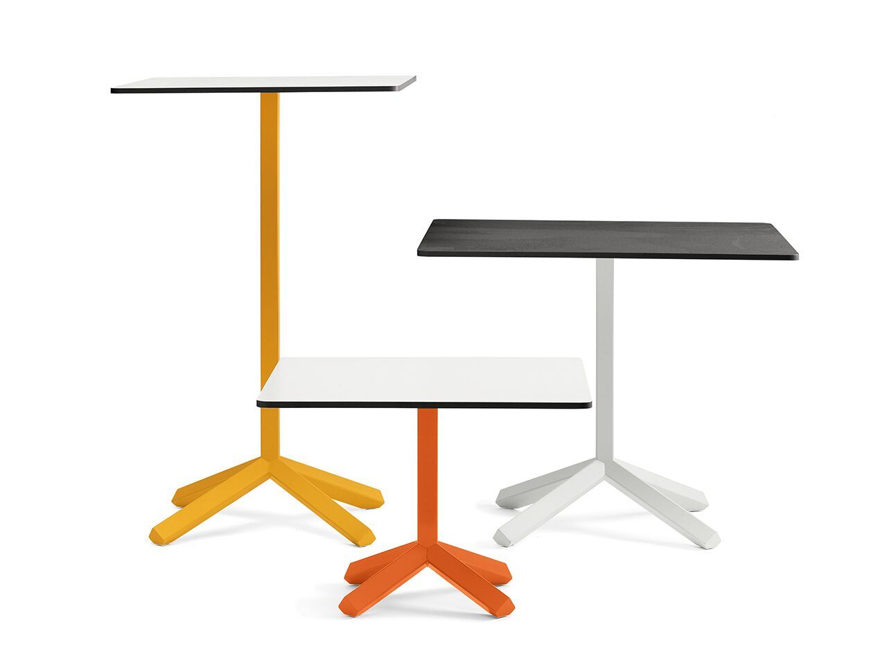 Квадратный журнальный столик со спицами FREZZA фламинго ARCH-00148579 - Вид №1