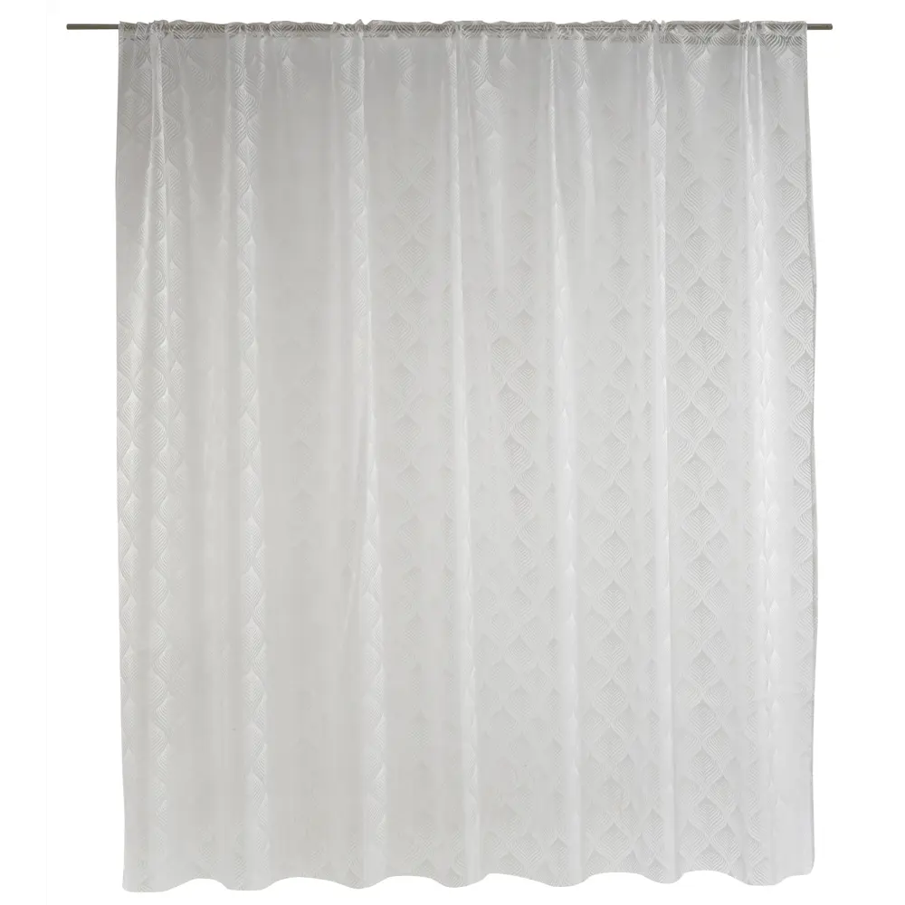 Тюль на ленте Inspire Martino 250x280 см цвет белый 86255260 STLM-2090796  - Вид №1