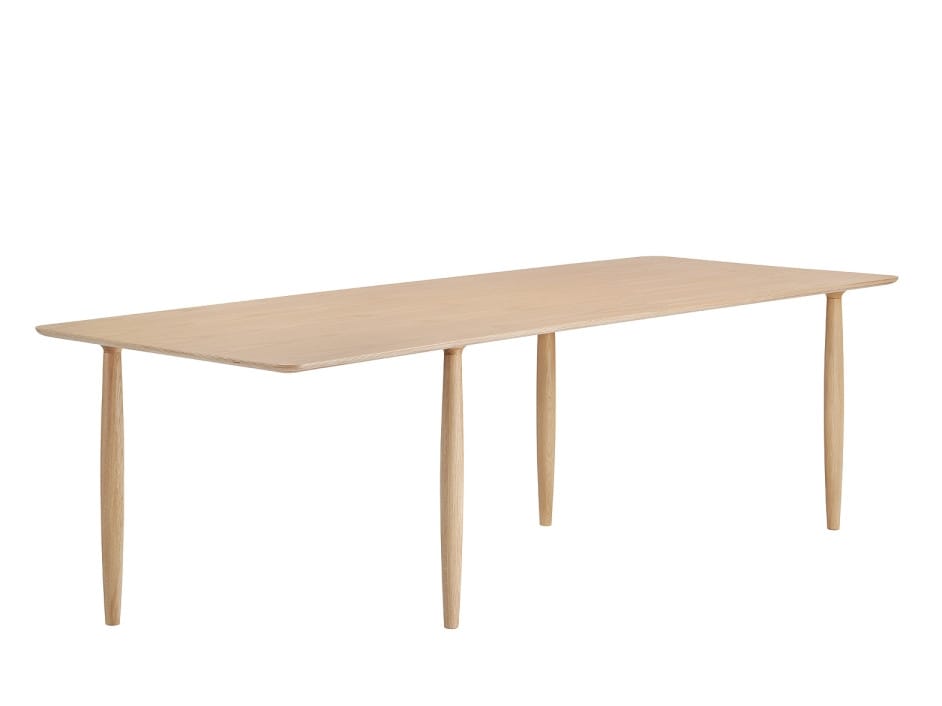Прямоугольный обеденный стол из дуба NORR11 Oku ARCH-00115898