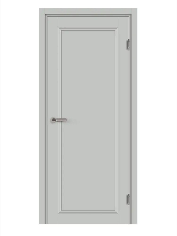 МАРИО РИОЛИ | Межкомнатная дверь Лион серый жемчуг 70×200 см с фурнитурой 87548479