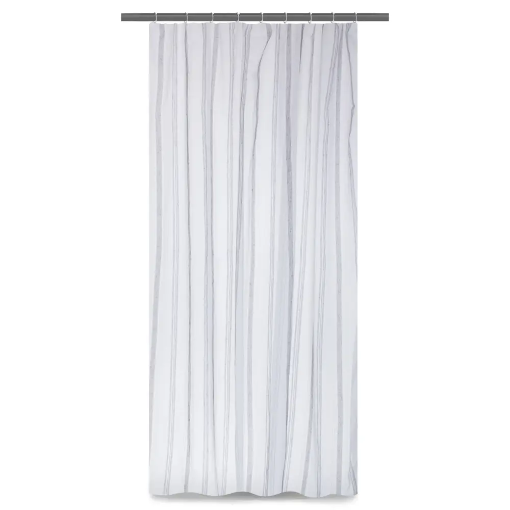 Тюль на ленте «Натурель» 250х260 см цвет серый AMORE MIO STLM-2071530