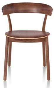 Herman Miller Деревянный стул на деревянной или металлической основе Leeway