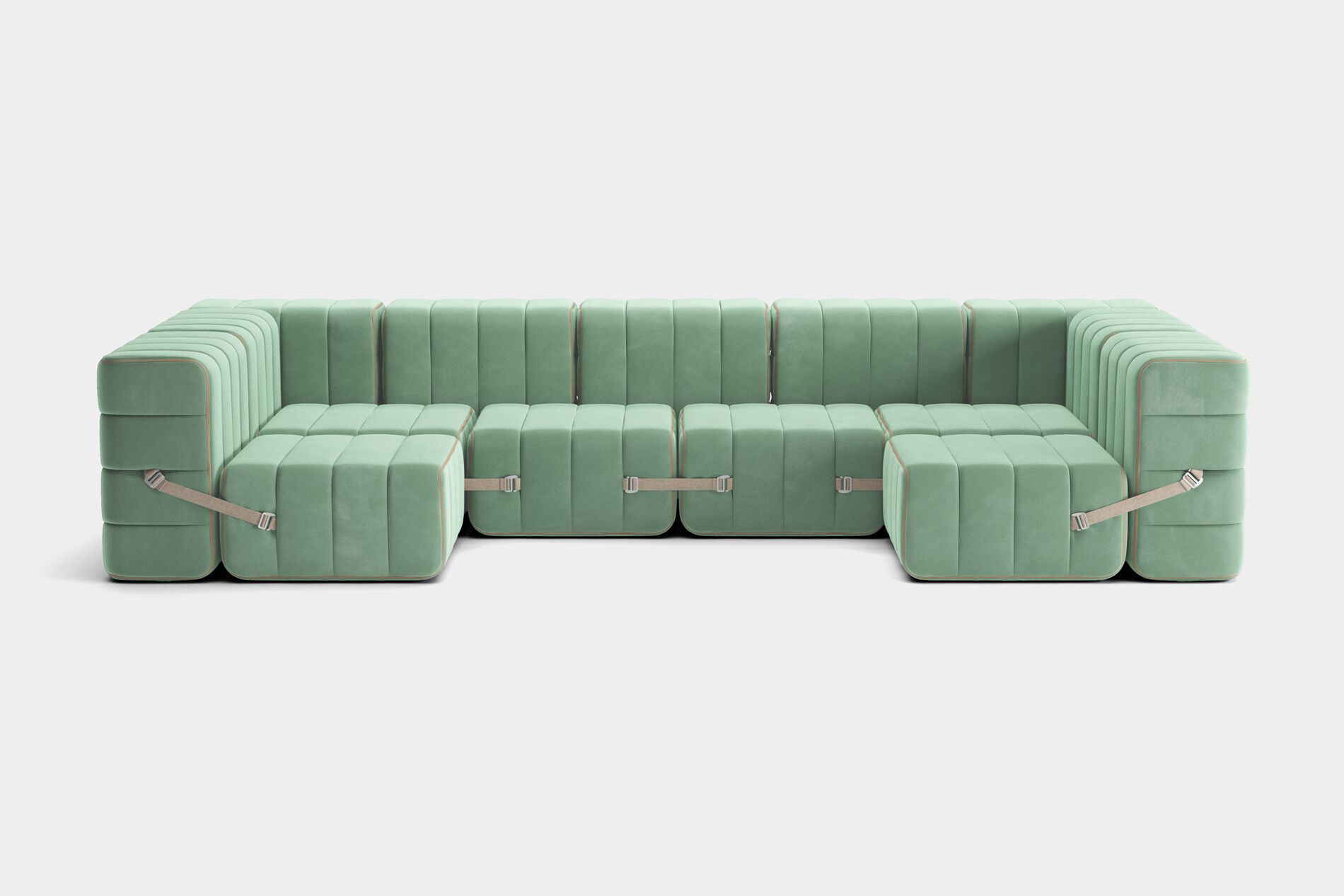 Модульный тканевый диван AMBIVALENZ Curt ARCH-00133274 - Вид №12