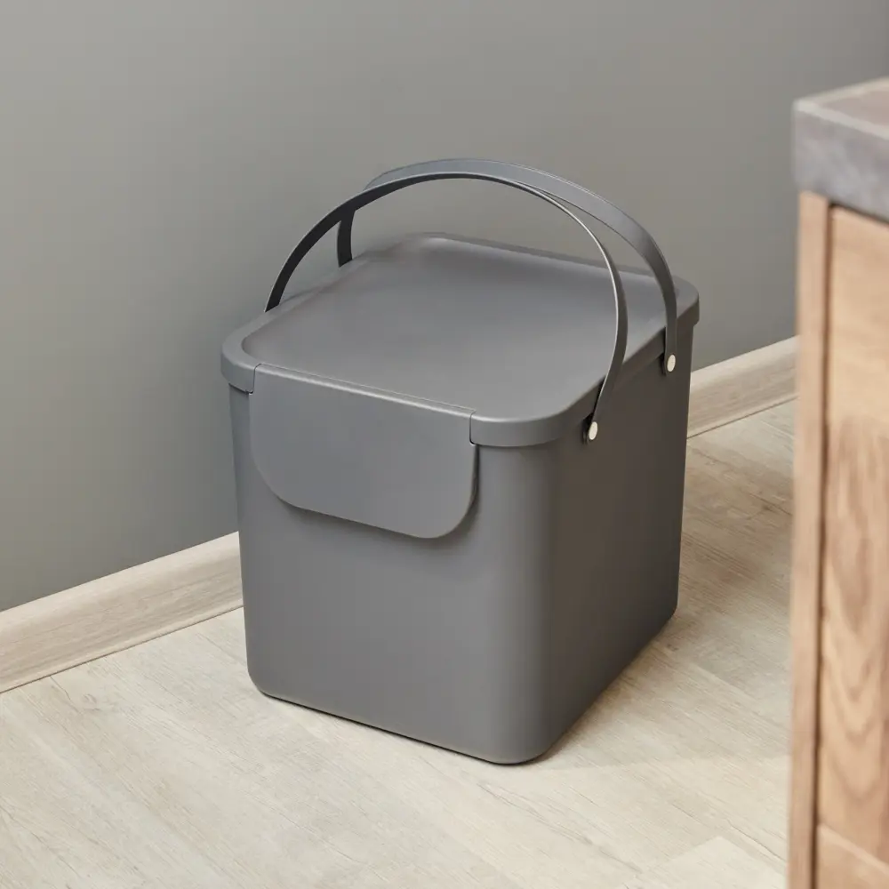 Контейнер для сортировки отходов DELINIA 40 л серый 85310145 STLM-0867729 - Вид №6