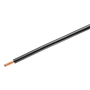 Провод Камкабель ПУГВ 1x4 мм на отрез ГОСТ цвет черный