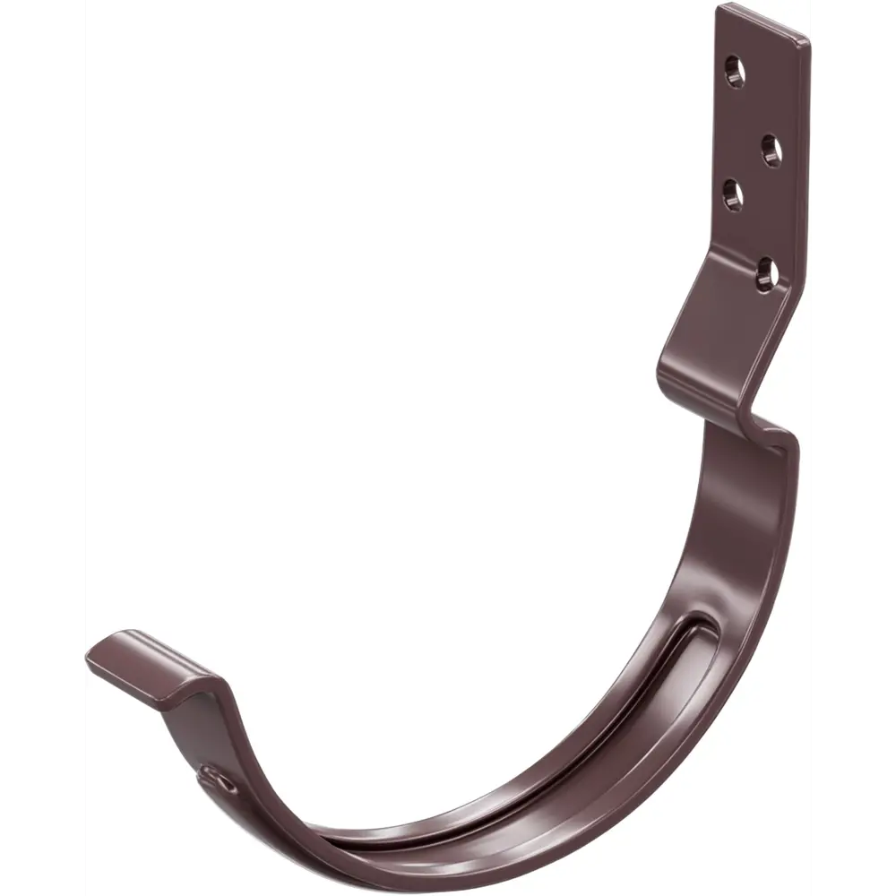 Держатель для желоба карнизный D125 мм коричневый ВЕГА STLM-2077121