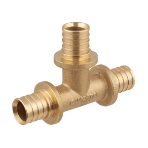 Тройник Pro Aqua ø32x32x32 мм латунь AX20032