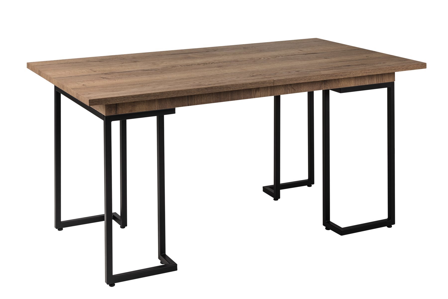 91061931 Кухонный стол прямоугольный Loft 160 160x160 см ДСП цвет коричневый Лофт STLM-0463384 R-HOME