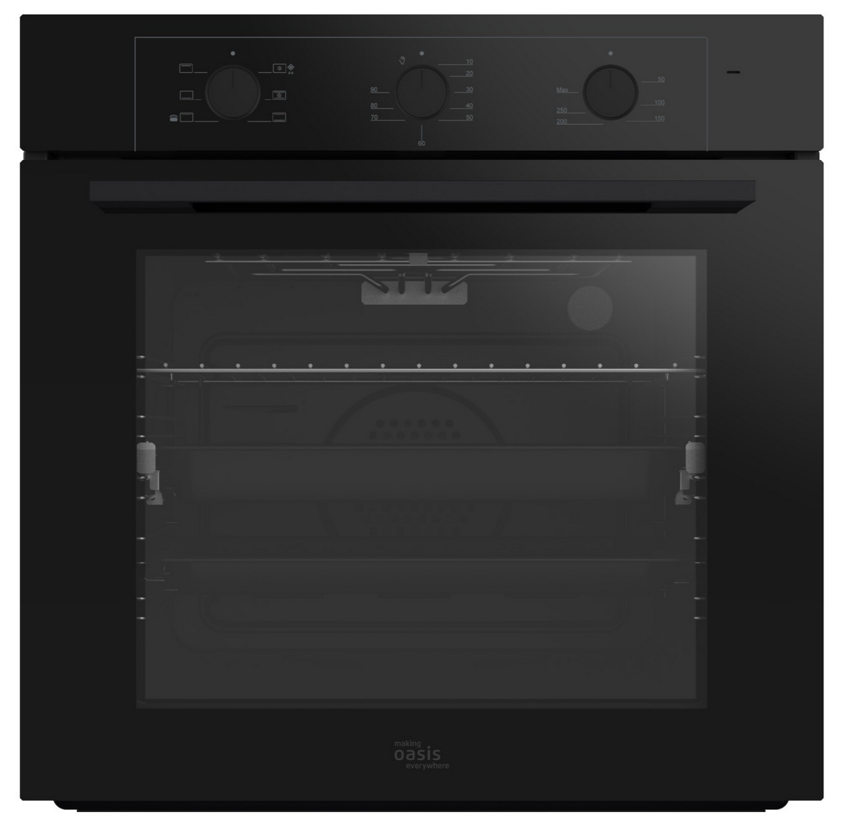 9161240 Электрический духовой шкаф Oasis D-MNB черный STDN-0028066