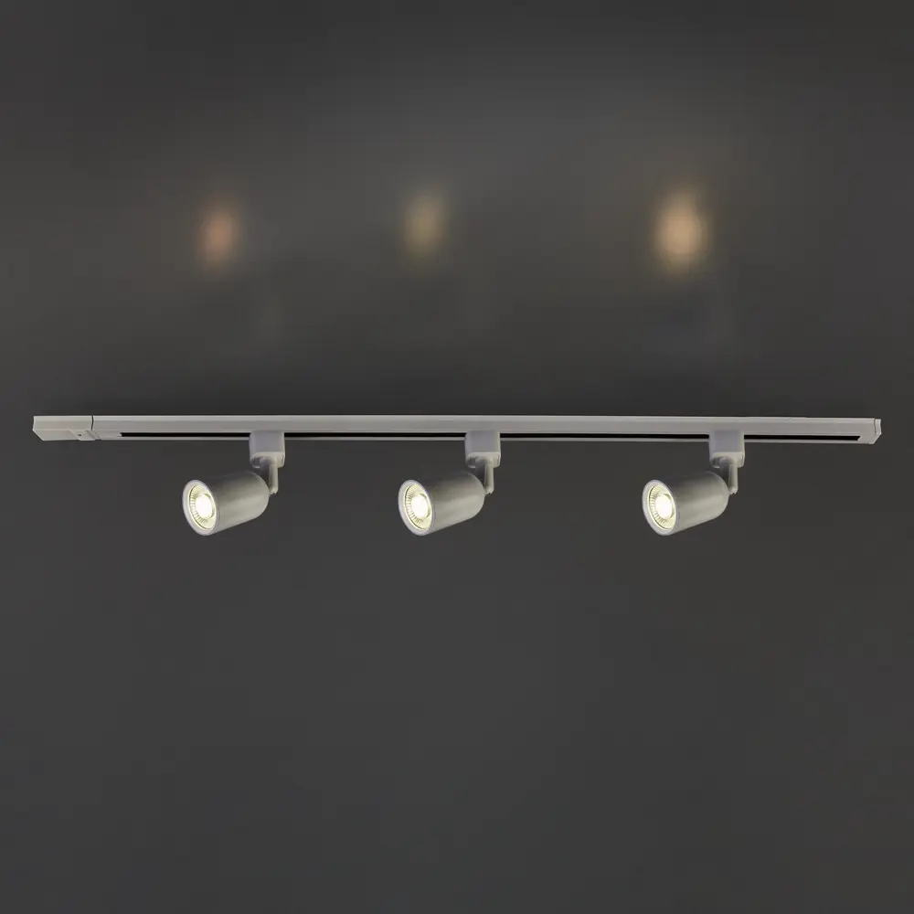 Трековая светодиодная система Volpe — 3 плафона с шинопроводом 82736275