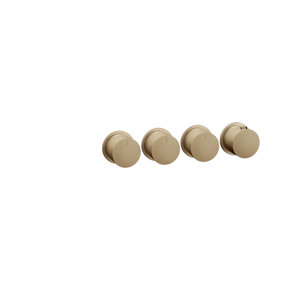 Смеситель для душа 63436 726 Gessi Ventaglio ТЕПЛАЯ БРОНЗА BR. PVD 63436726