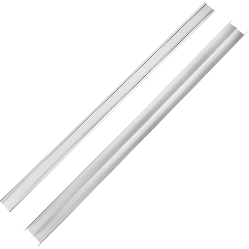 Комплект направляющих Spaceo 1183 мм цвет серебро STLM-2146308 - Вид №2