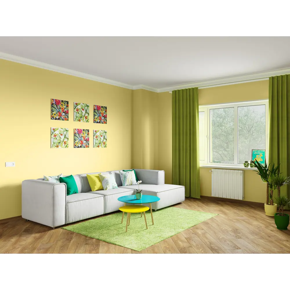 Краска для гостиной Glory 2.5 л цвет крем-брюле PARADE ICE STLM-2147412 - Вид №3