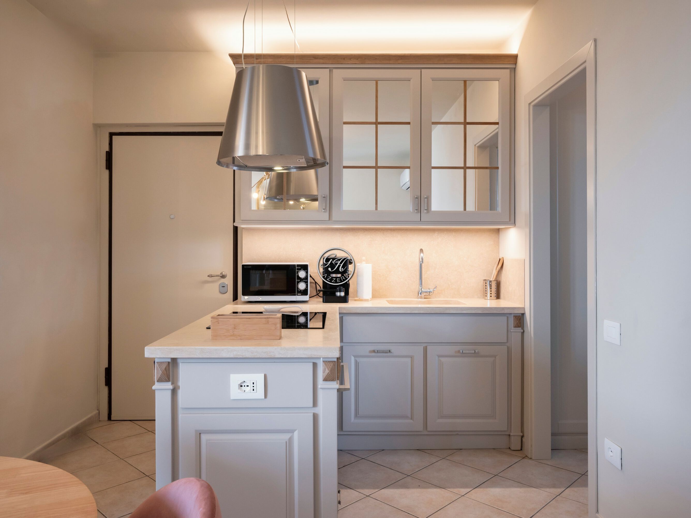 Кухня с полуостровом на заказ GH LAZZERINI Cucina 33 ARCH-00134433