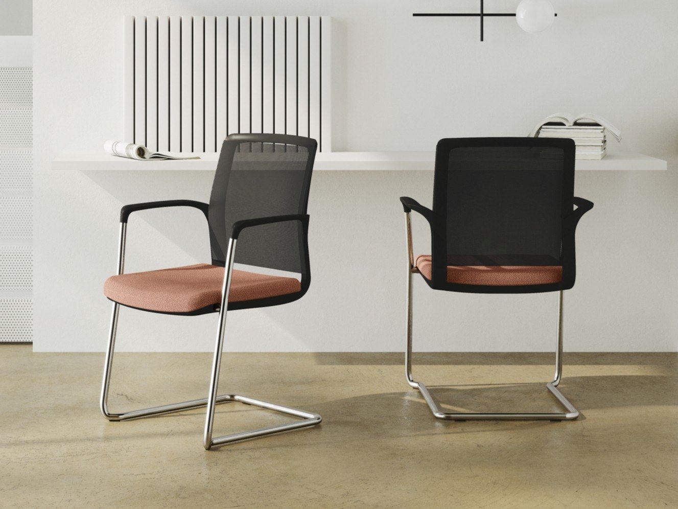 Мягкий тканевый консольный стул Las Mobili обзор ARCH-00106230