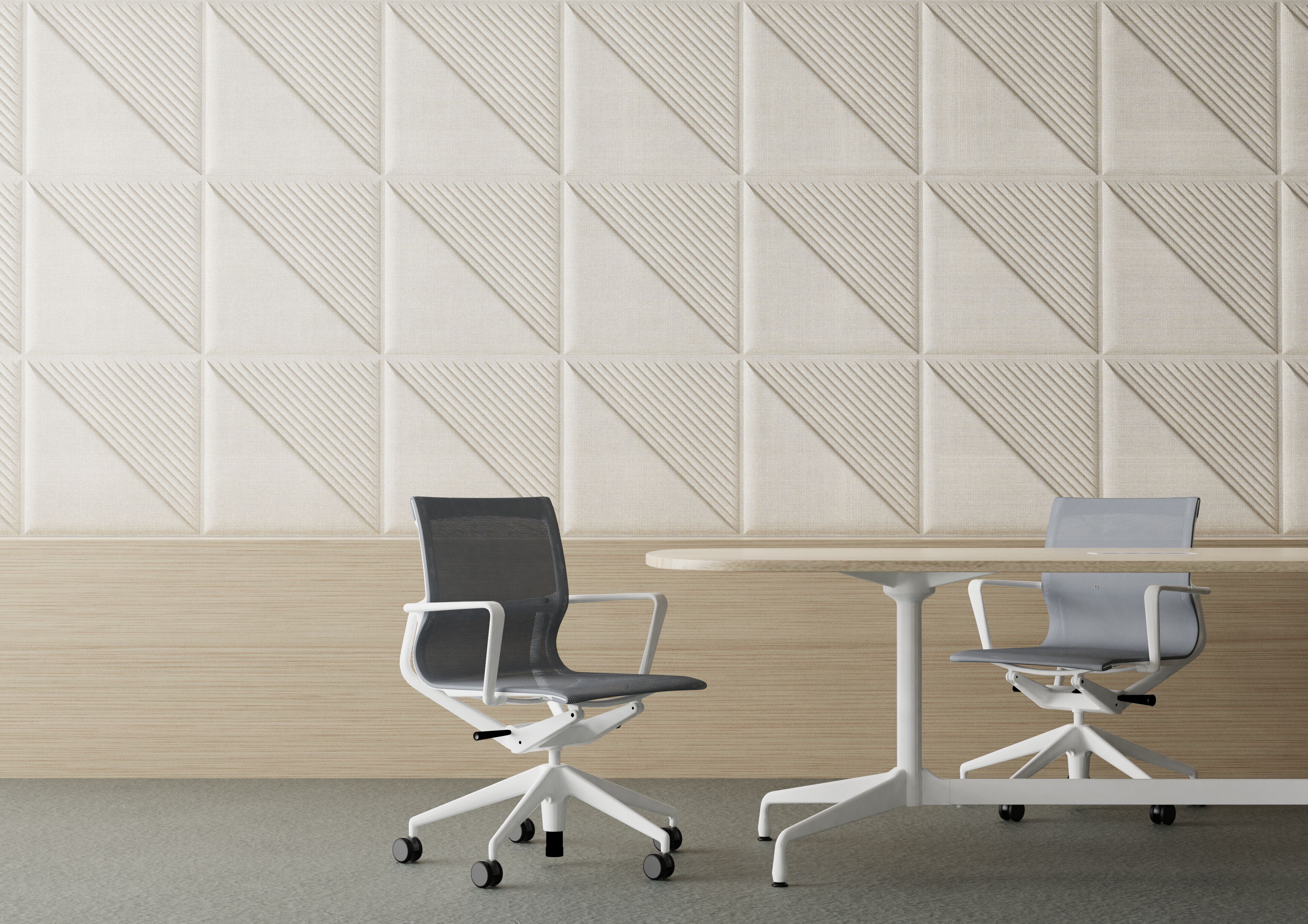 Рециркулированная акустическая панель из полиэфирного волокна Isolspace OBLIQUE ARCH-00052749 - Вид №16