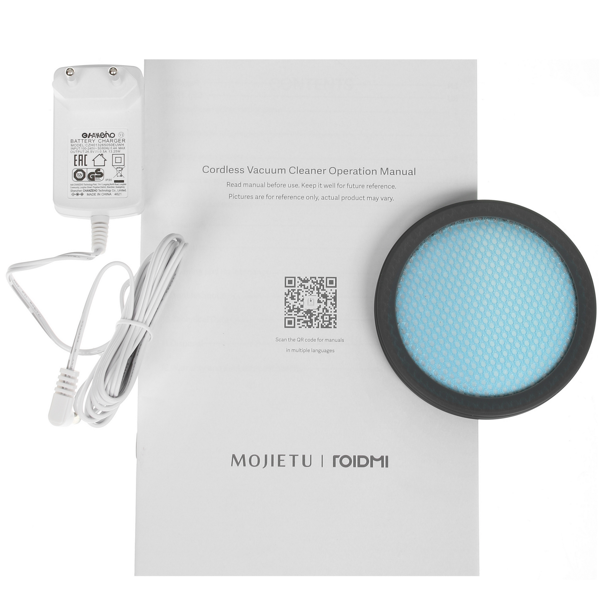 5419878 Пылесос  вертикальный  Roidmi M10  белый STDN-0148060 - Вид №10