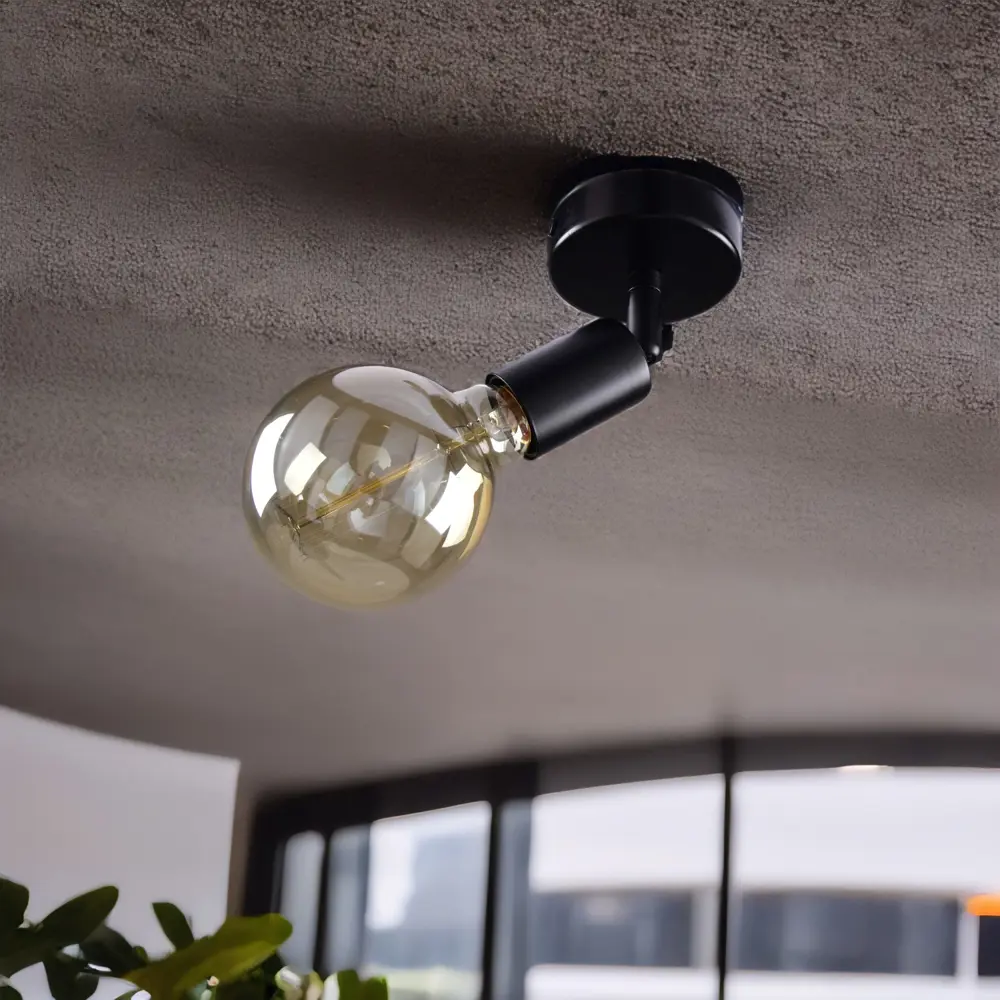 Бра КЛЮЧНИК Реал — стильное черное освещение с поворотным механизмом 89390232 STLM-1374028 - Вид №2