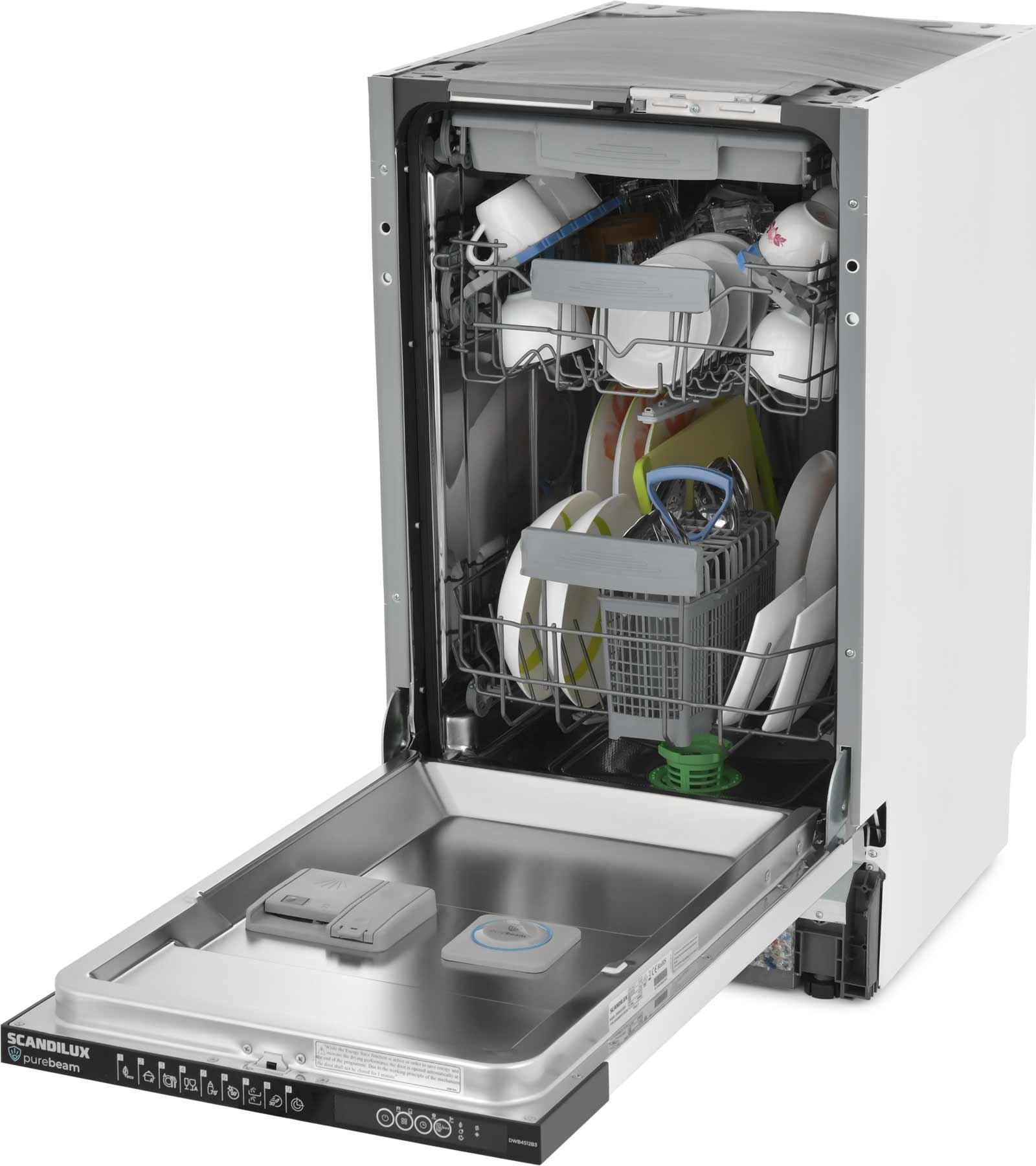 9297558 Встраиваемая посудомоечная машина Scandilux DWB4512B3 STDN-0033762 - Вид №8