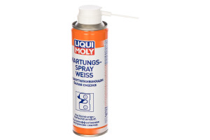 15510539 Грязеотталкивающая белая смазка Wartungs-Spray weiss 0,25л 3953 LIQUI MOLY