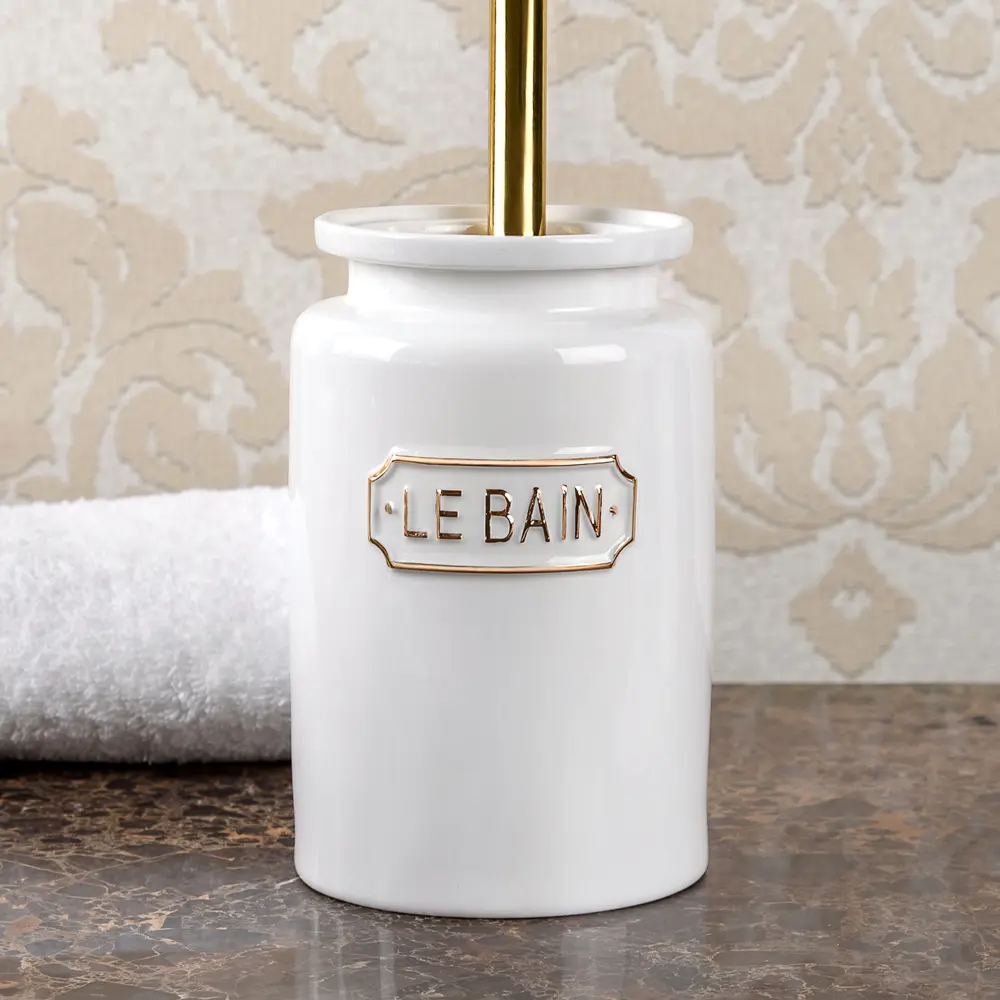 Ёршик для унитаза Wess Le Bain Blanc цвет золотой 82260751 STLM-2011252 - Вид №3